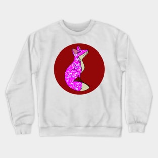 Happy Fox - Flower Power! Crewneck Sweatshirt